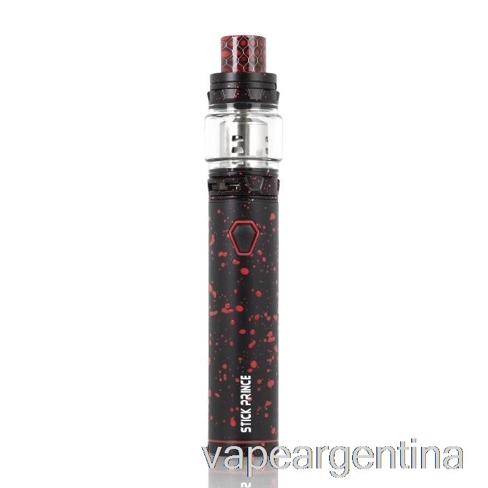 Kit Smok Stick Prince - Estilo Bolígrafo Tfv12 Prince Black Con Spray Rojo Vape Argentina